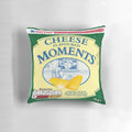 Cozy pillow in the shape of classic cheese-flavored pub crisps