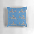 Scalamandré Zebra Pattern Pillow Inspired by The Royal Tenenbaums Movie