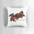 Soft, plush scarecrow-themed pillow featuring the iconic DC villain Jonathan Crane, perfect for horror and Halloween decor.