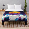 Scarface Movie Inspired Plush Blanket Featuring Al Pacino