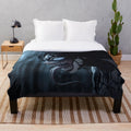 Venom Girl anime-style plush blanket