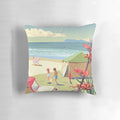 Waihi Beach, New Zealand Pillow - Soft and Comfortable Tropical Accent Pillow