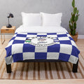 Schalke 04 plush blanket for football club supporters