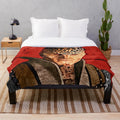 G'Kar Plush Blanket featuring the Narn character from the science fiction TV show Babylon 5