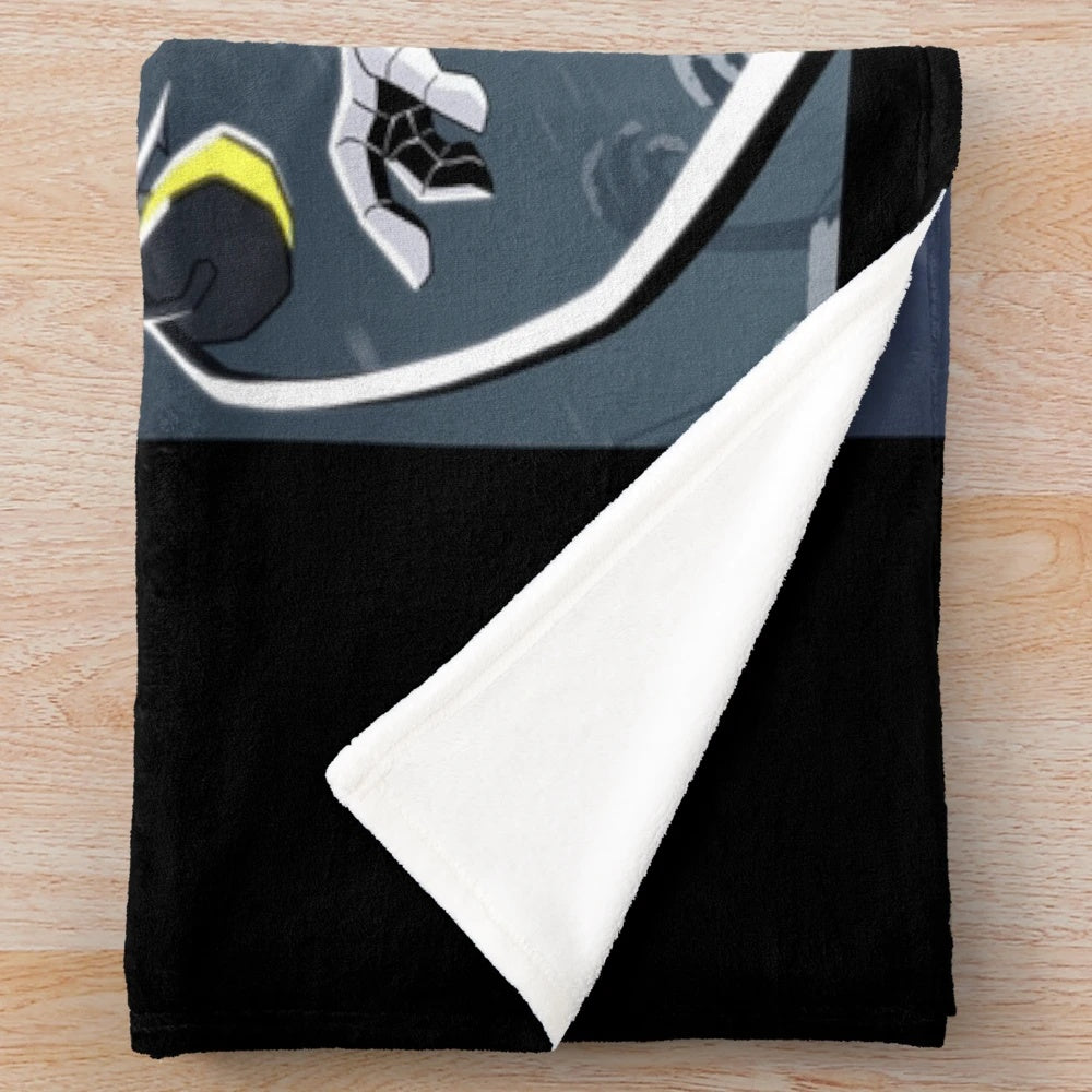 Soft and cozy murder drones inspired plush blanket