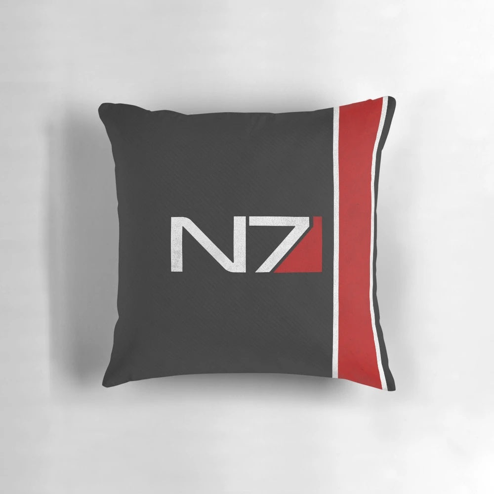 Sci-Fi Inspired N7 Pillow for Mass Effect Fans