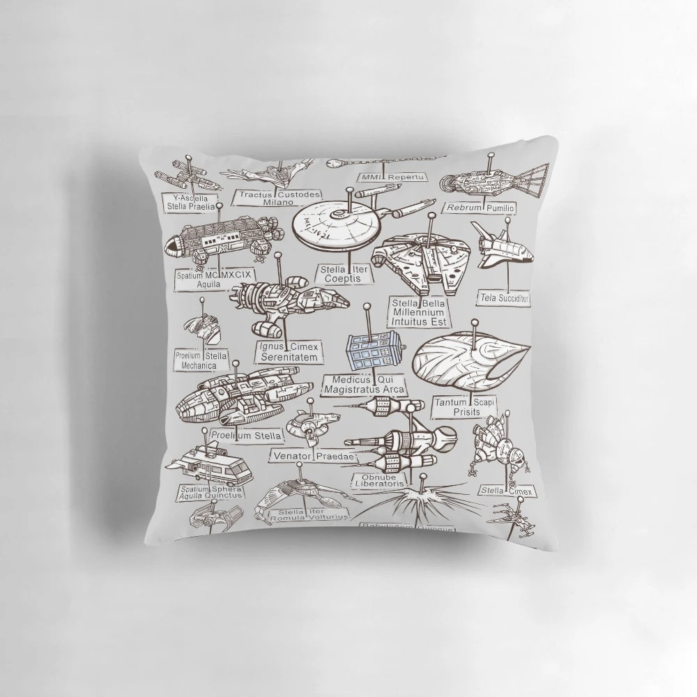 Sci-Fi Inspired Collection Pillow