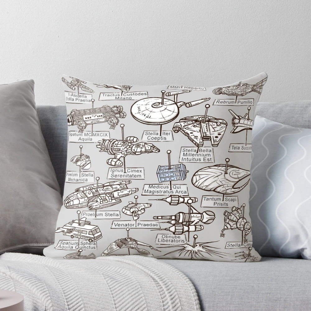Sci-Fi Inspired Collection Pillow