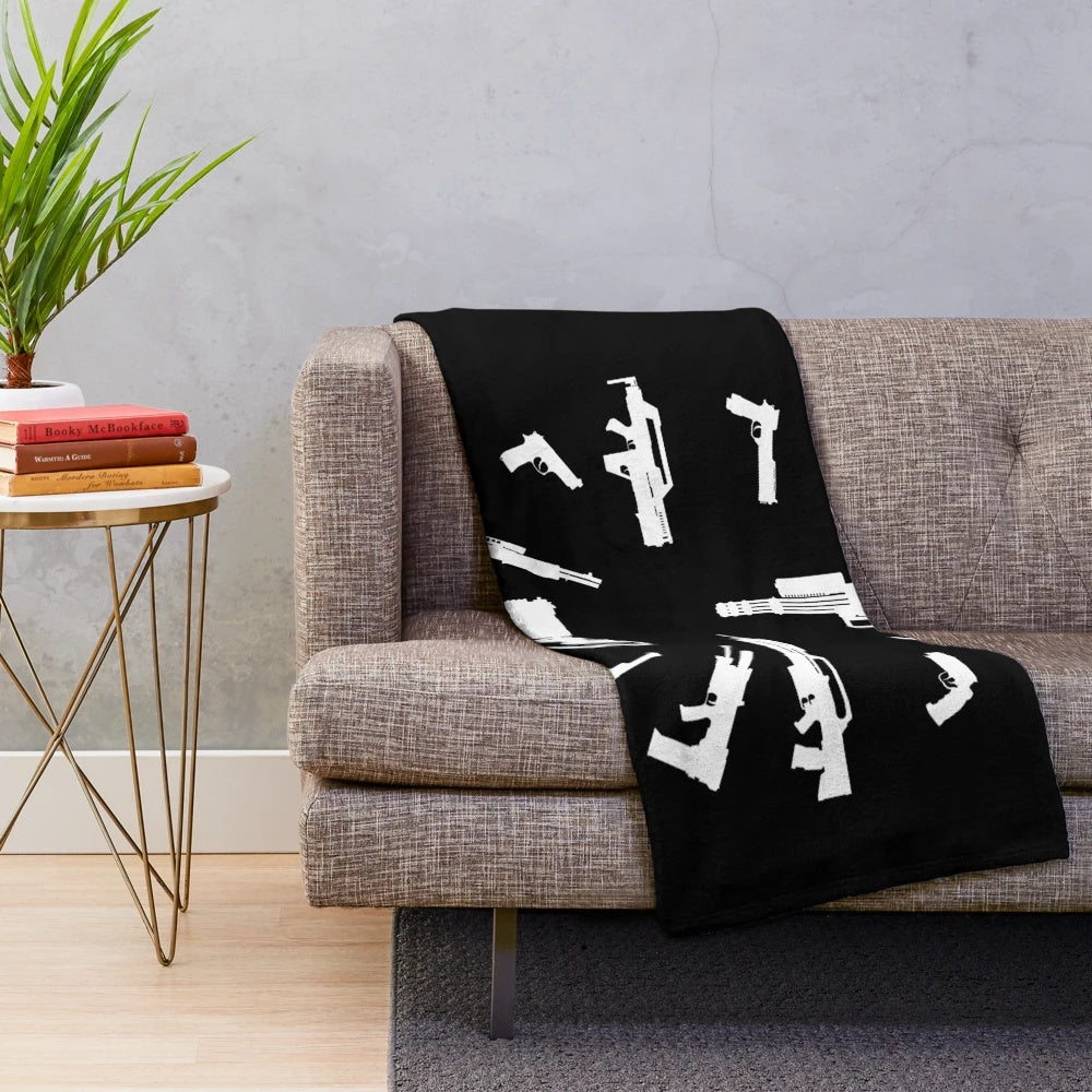 Sci-Fi Themed Movie Weapon Inspired Plush Blanket