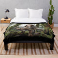 Predator Plush Blanket with Sci-Fi Movie Inspired Design