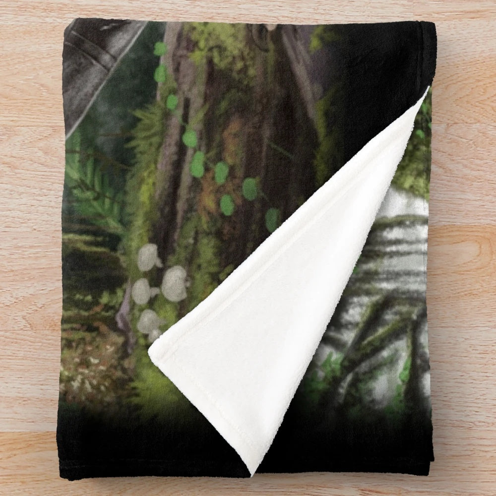 Predator Plush Blanket with Sci-Fi Movie Inspired Design
