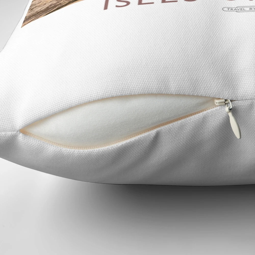Scilly Isles landscape photography printed on a high-quality pillow