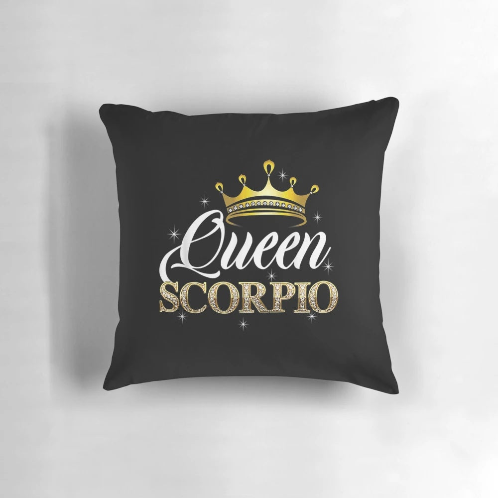 Scorpio Queen Zodiac Diamond Crown Shirt for Women