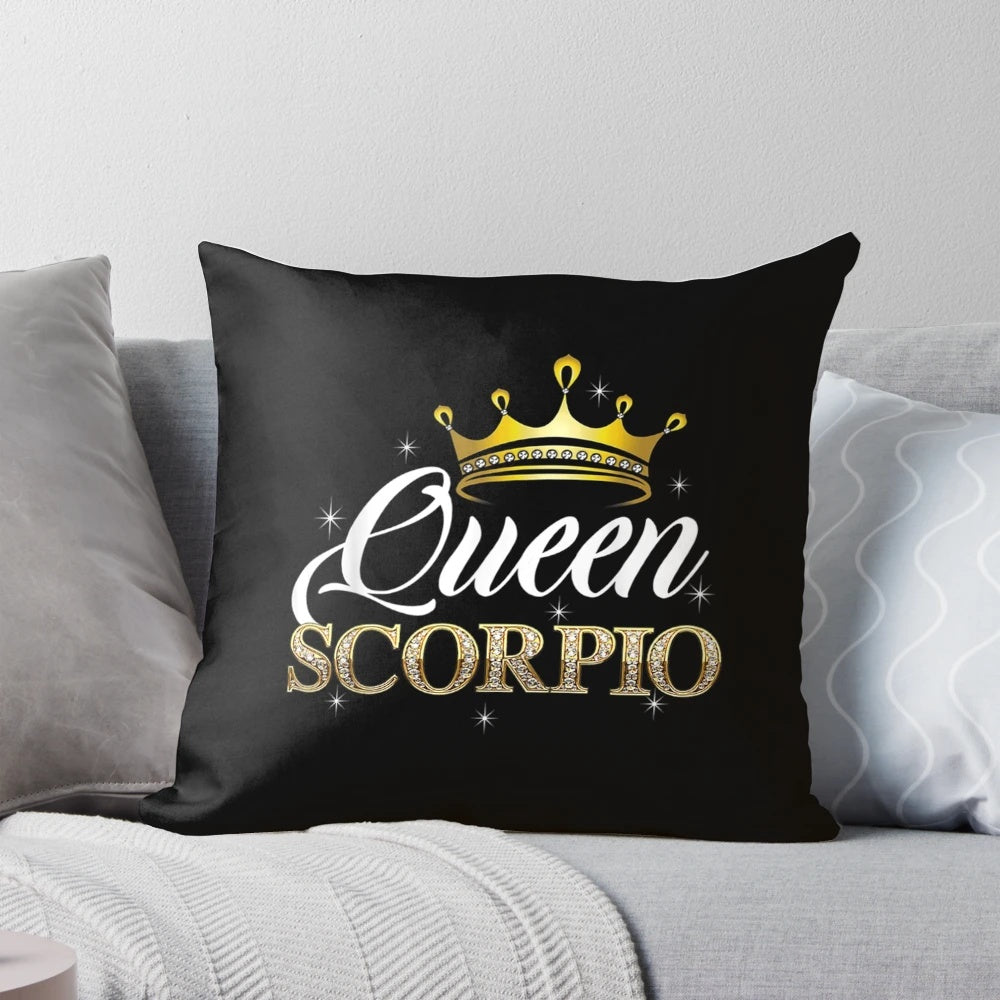 Scorpio Queen Zodiac Diamond Crown Shirt for Women