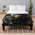 Scorpion Themed Plush Blanket Inspired by Mortal Kombat Video Game