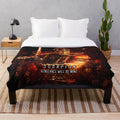 Mortal Kombat Scorpion Plush Blanket