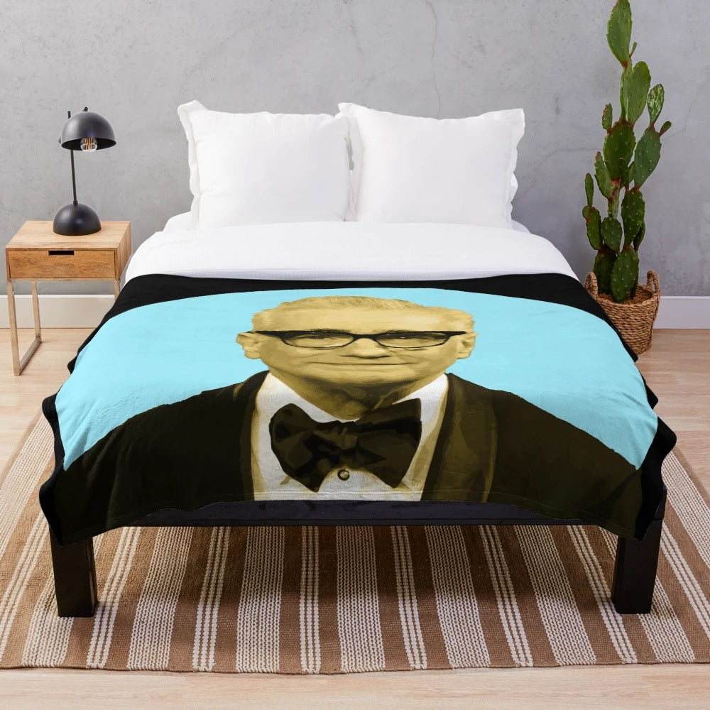 Scorsese-Inspired Plush Blanket featuring Movie and Cinema Themes