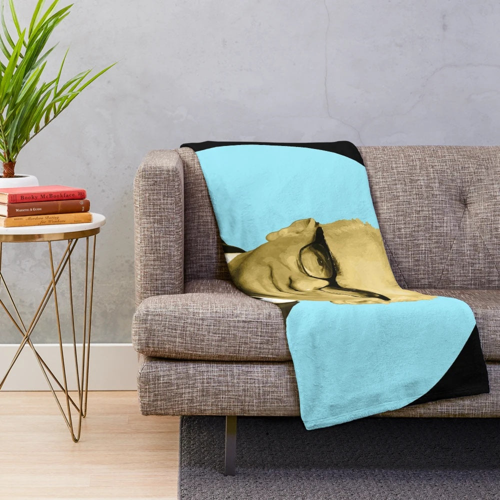 Scorsese-Inspired Plush Blanket featuring Movie and Cinema Themes