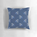 Scotrail-inspired moquette pattern printed on a high-quality pillow