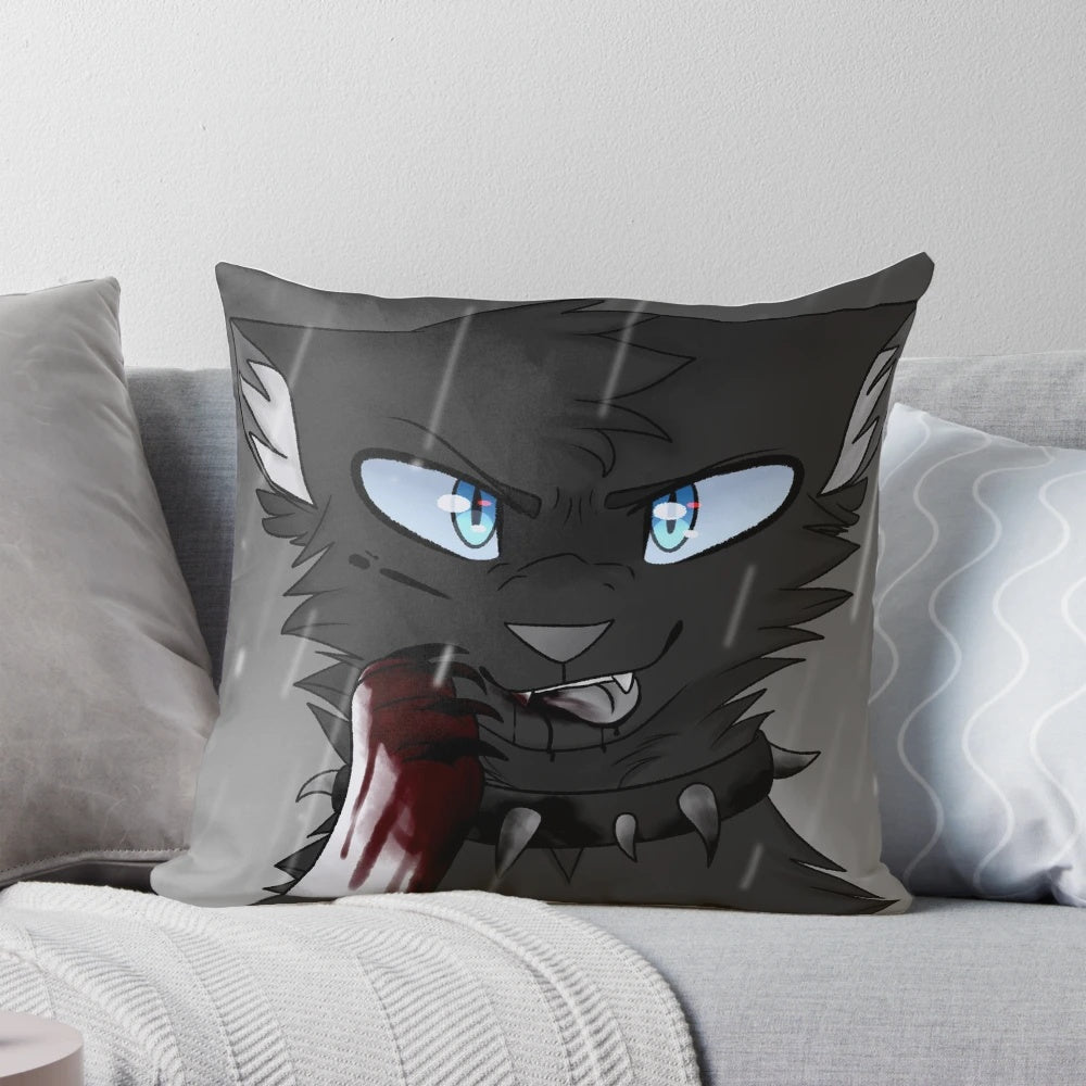 Scourge the Warrior Cat Plush Pillow