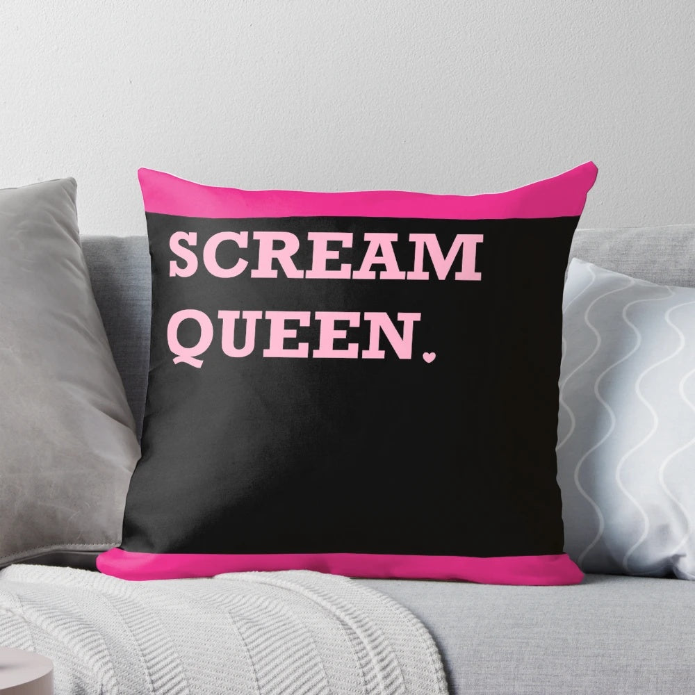 Scream Queens Sassy Pillow - Vibrant Pop Culture Home Decor
