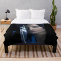 Scream movie blanket featuring Courteney Cox as Gale Weathers