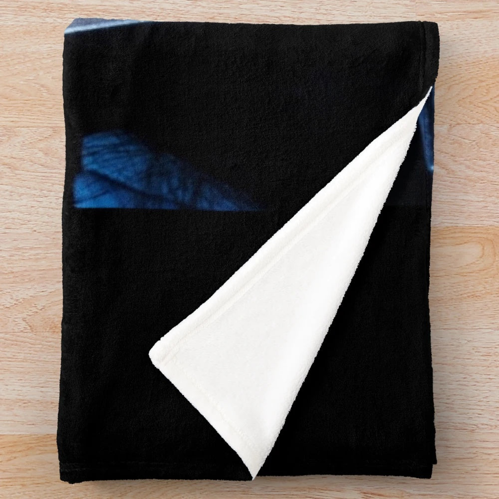 Scream movie blanket featuring Courteney Cox as Gale Weathers