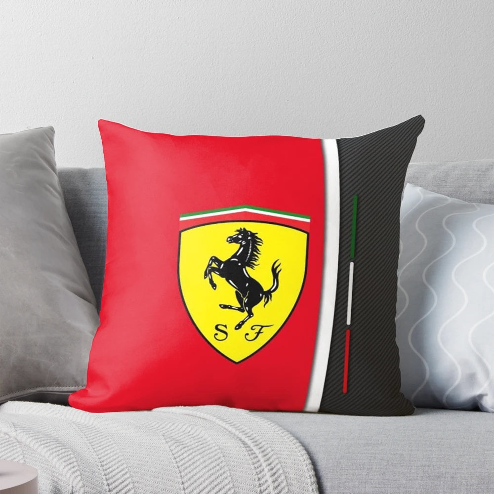 Scuderia Ferrari-inspired San Francisco pillow with high-quality design