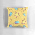 Kingdom Hearts-inspired pillow featuring a seasalt ice cream and paopu fruit pattern