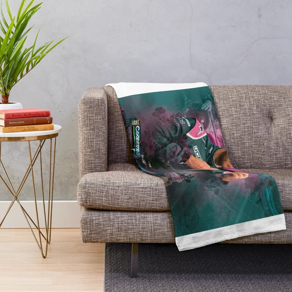 Sebastian Vettel Inspired Plush Blanket