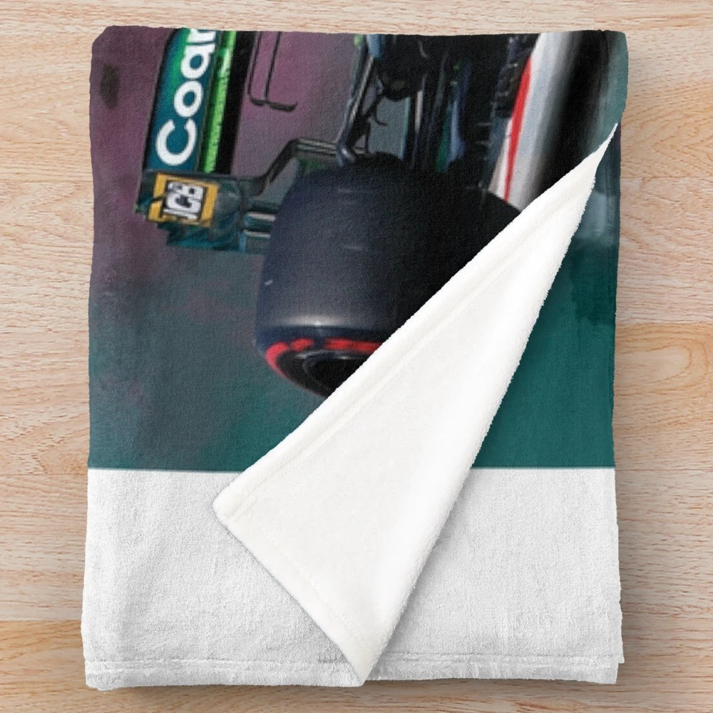 Sebastian Vettel Inspired Plush Blanket