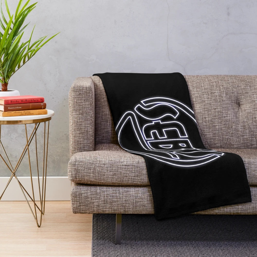 Plush blanket featuring Seb's Jazz Club from the movie La La Land