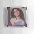Selena Gomez Rare Inspired Pillow with Liberty Print Design