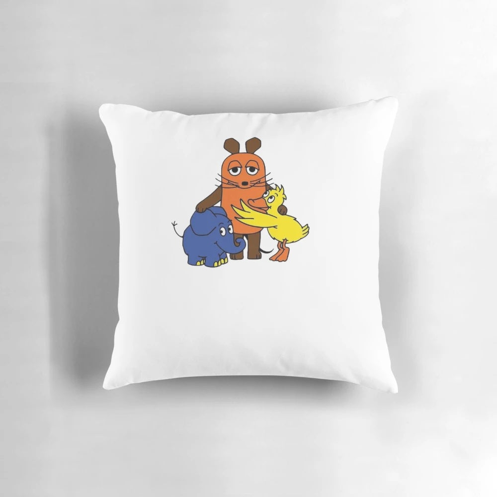 Sendung mit der Maus Elephant Plush Pillow for German Kids