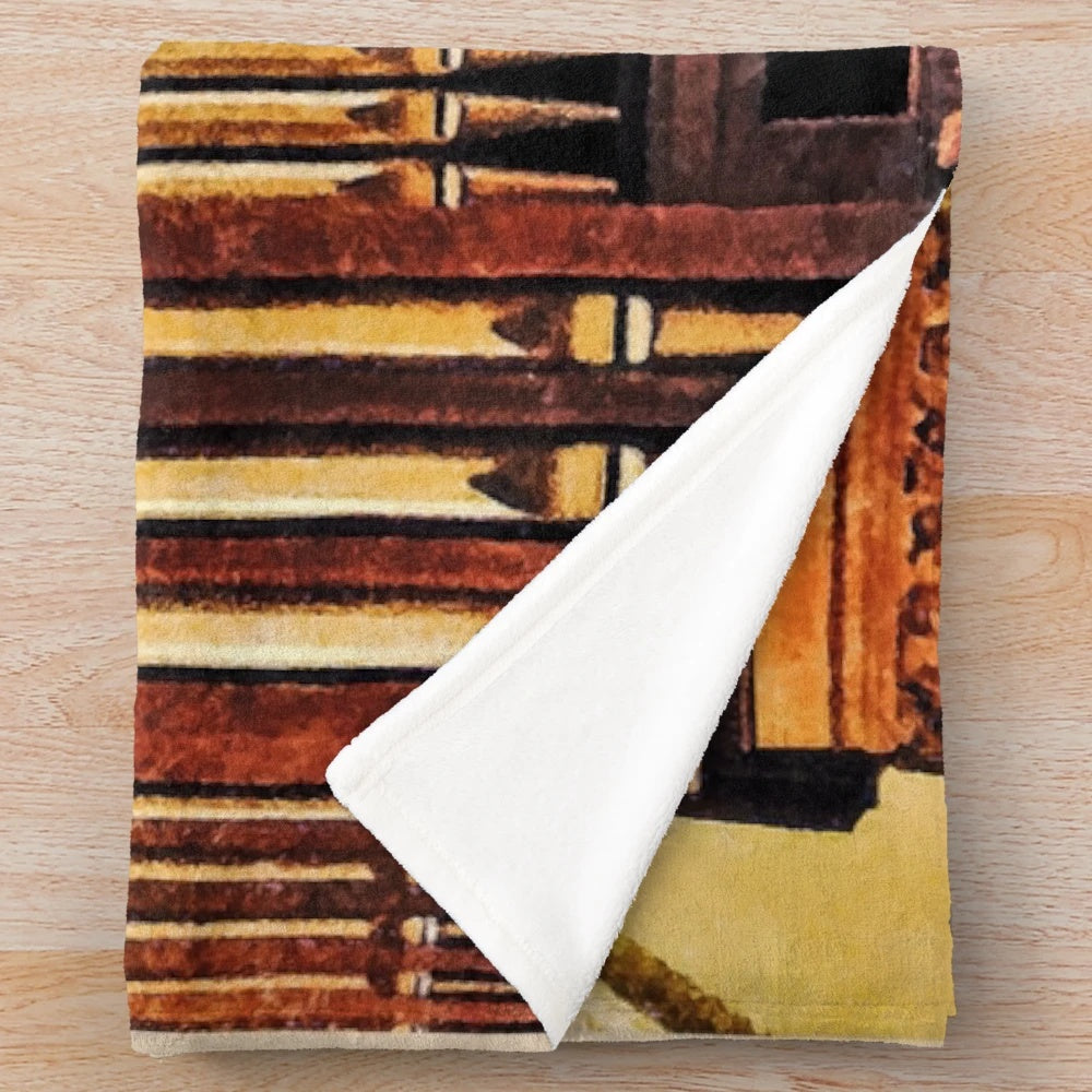 Church Organ Plush Blanket