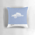 Serenity Blue Pantone Cloud Decorative Pillow