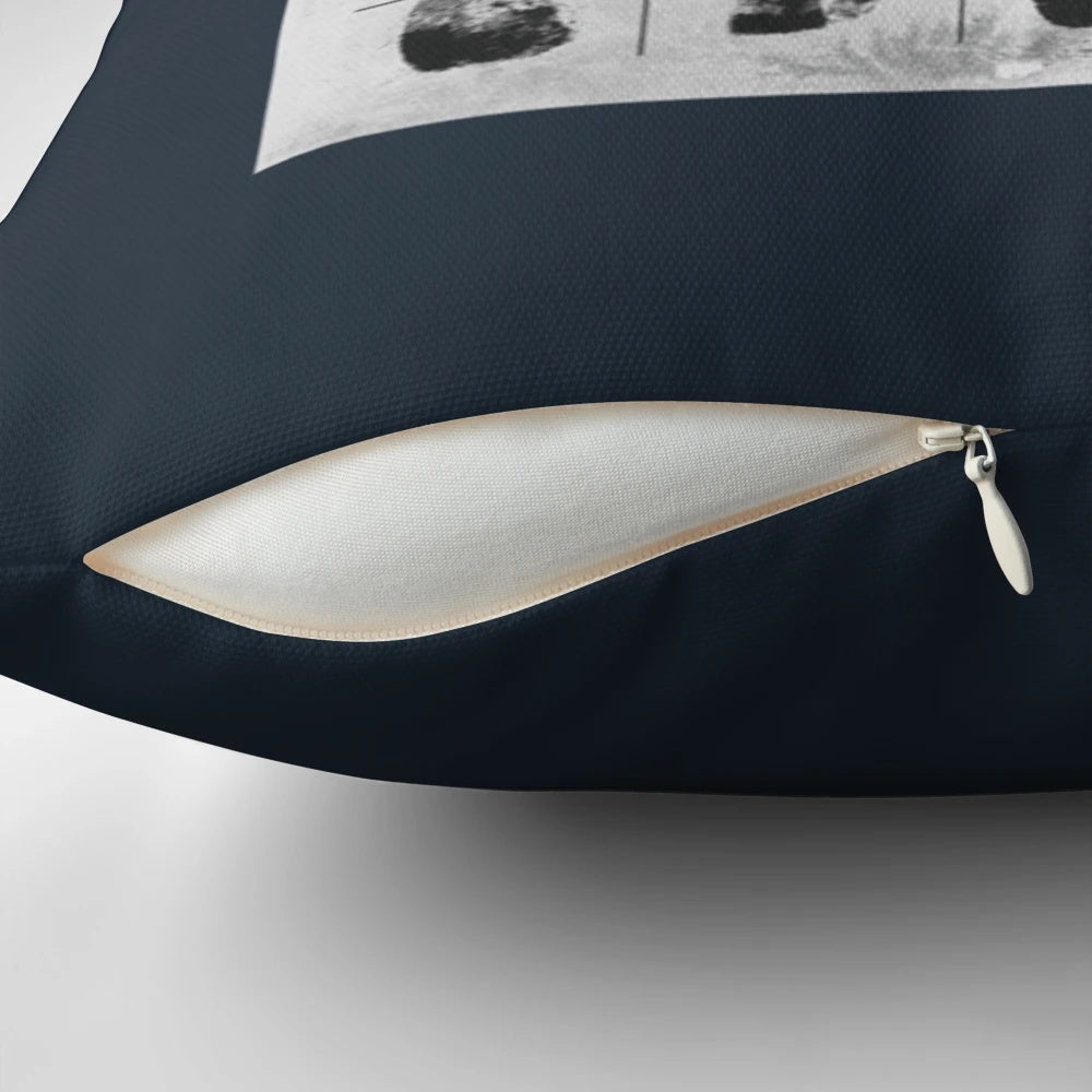 Serge Gainsbourg Pillow featuring the iconic French singer and musician