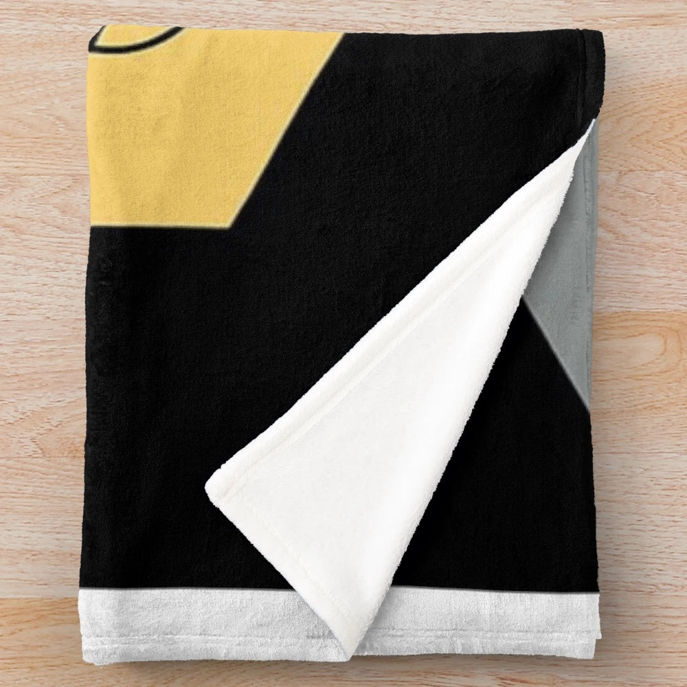 Settlers of Catan themed plush blanket with geek-inspired graphics