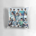 Seventeen Inspired Pillow Cover with Band Members
