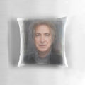 Severus Snape portrait overlay pillow, featuring Alan Rickman as the iconic Hogwarts professor