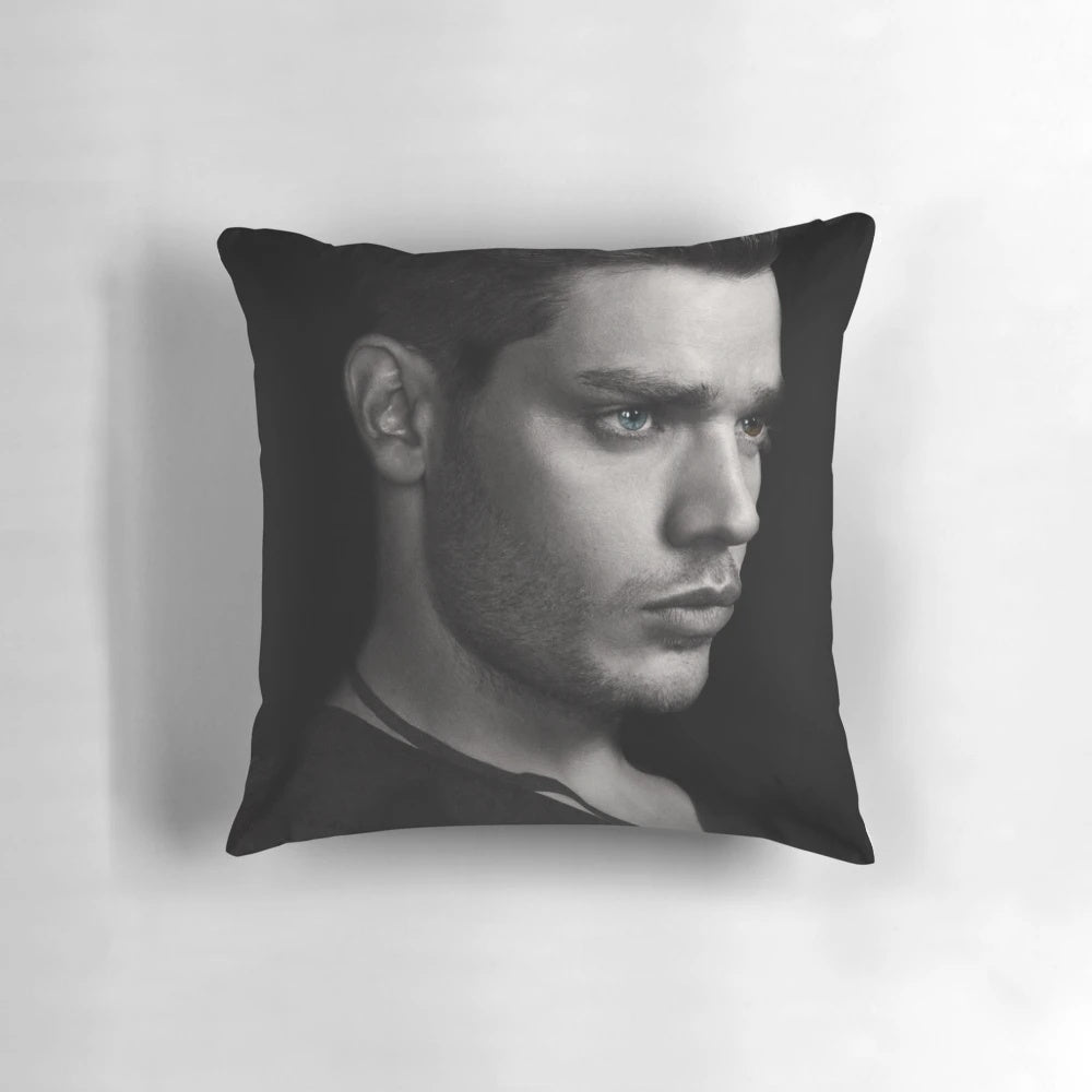 Shadowhunters-inspired decorative pillow featuring Jace Wayland, the Mortal Instruments character