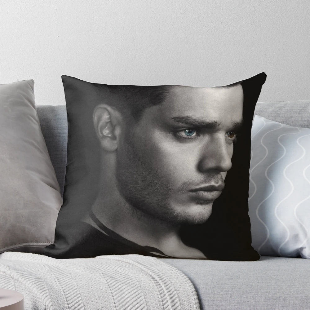Shadowhunters-inspired decorative pillow featuring Jace Wayland, the Mortal Instruments character