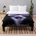 Shadowhunters inspired plush blanket with "Save Shadowhunters" design