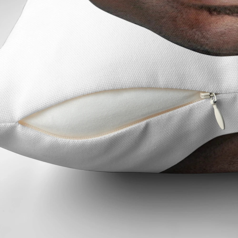 Shaquille O'Neal Shaq Head Shaped Pillow for Comfortable Sleeping and Unique Decor
