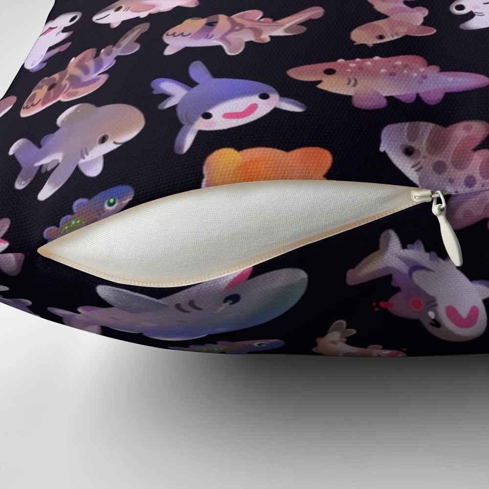Soft and Cozy Shark Day 2 Pillow for Comfortable Bedroom Decor