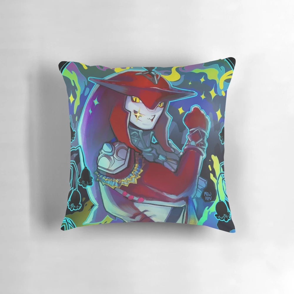 Plush Shark Prince Pillow inspired by the Zora Royalty of Breath of the Wild video game