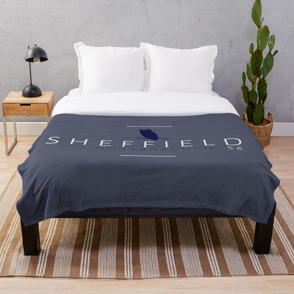 Sheffield Wednesday Hillsborough Plush Blanket