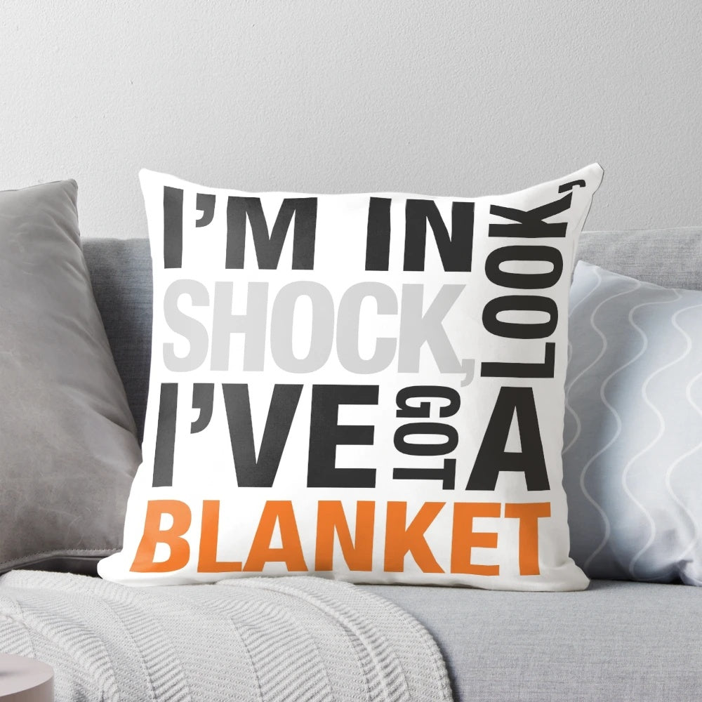 Sherlock Quote Typography Pillow with Sherlock Holmes Quote Graphic