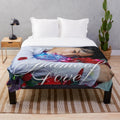 Shinee Taemin inspired plush blanket with "Flame of Love" design