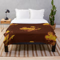 Shiny plush blanket featuring Firefly/Serenity inspired design